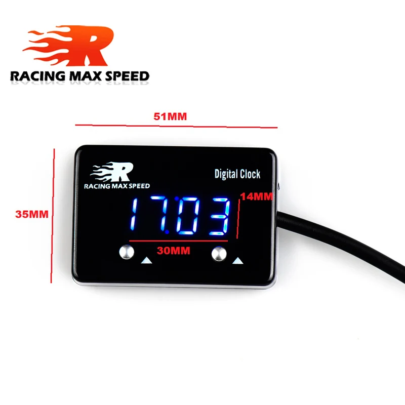 Высокое качество автомобиля и мотоцикла Измерительный Цифровой Датчик синий