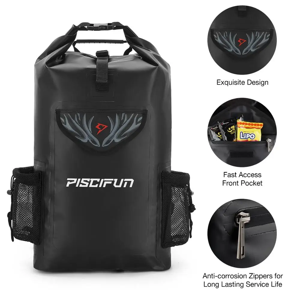Рюкзак Piscifun из ПВХ 20L 40L 50L водонепроницаемый чехол для телефона сухая сумка