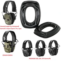 tactical headset gel ear pads for howard leight impact sport earmuff zohan em054prohear 030 036 016 earmuff shooting headset