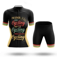 mallot ciclismo mujer verano bicycle team cycling jersey set woman short sleeve mtb bike clothes outdoor sport cycle wear kit