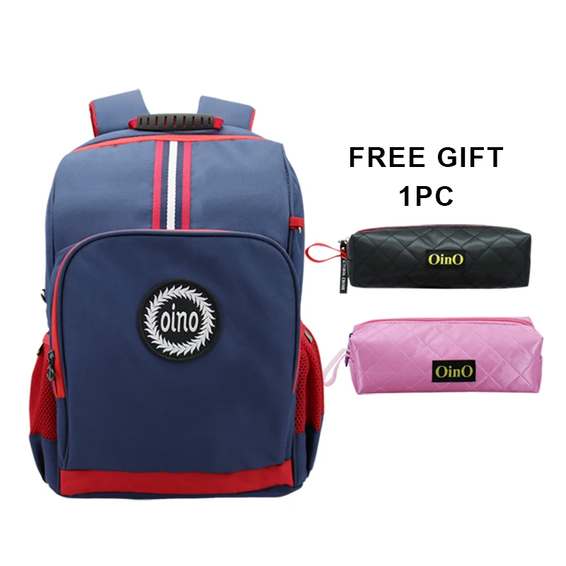 Oino ученик студентов школы рюкзак Англия Стиль школьные ранцы для мальчиков
