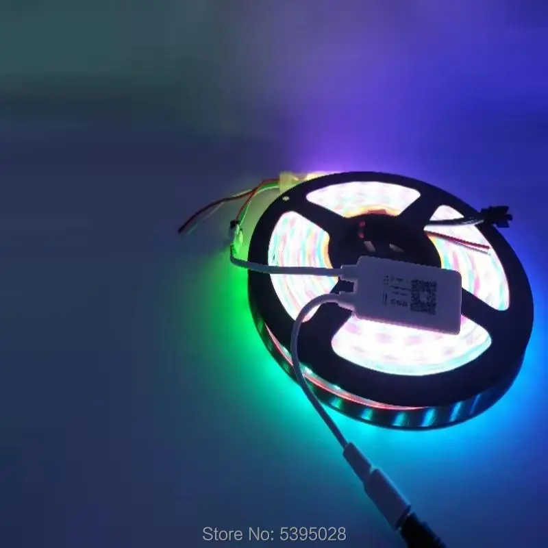 SP501E AppIntelligent голосовой Wi-Fi контроллер адресуемый RGB полоса Amazon Alexafor led ws2812bws2811 DC5-24V