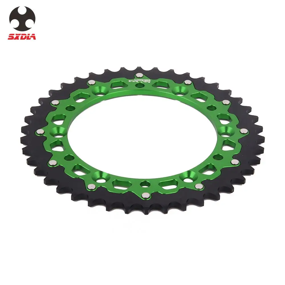 42T 48T 49T 50T 51T Задняя цепная Звездочка для KAWASAKI KDX200 KDX250 KLX250 KLX300R KLX450R KLX650 KX125 KX250 Suzuki