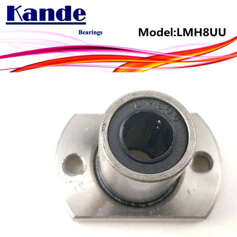 LMH8 UU 1 шт./лот LMH8UU линейный шариковый подшипник с круглым фланцем 8 мм для 3D