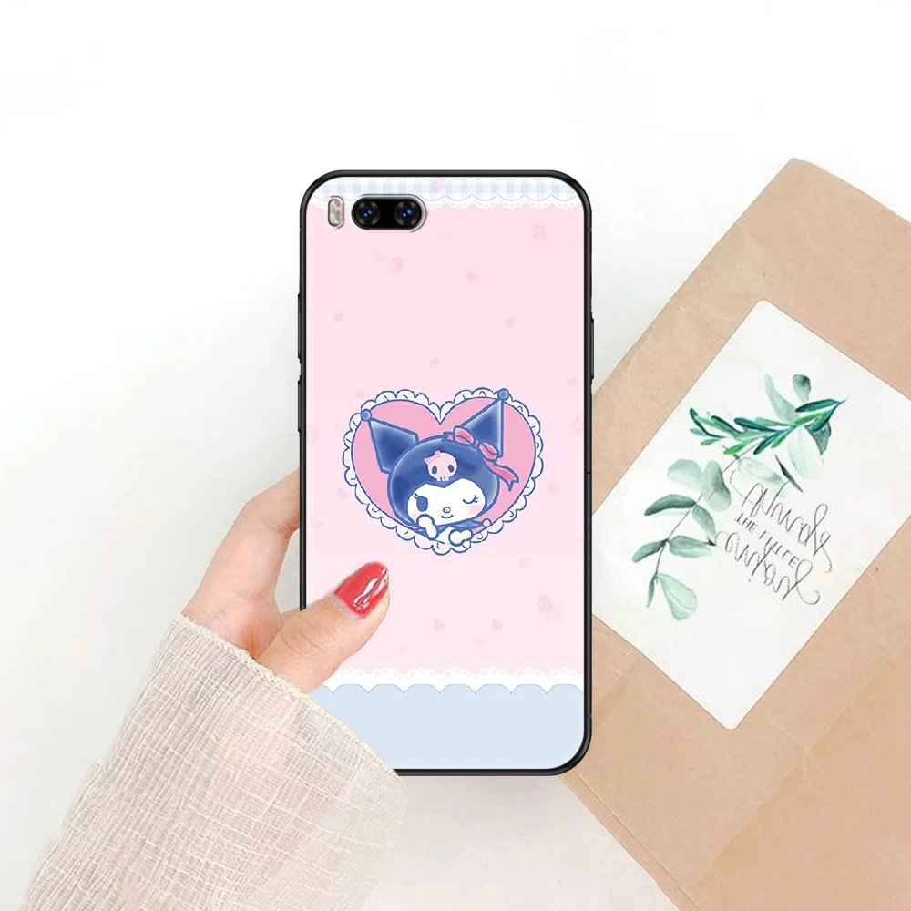 

Cartoon Kuromis Phone case For Xiaomi Mi Max Note 3 A2 A3 8 9 9T 10 Lite Pro Ultra black 3D funda painting prime tpu bumper
