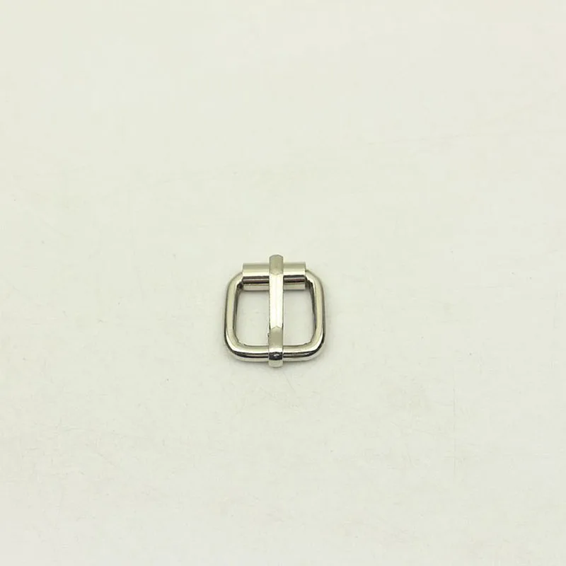 30pcs 16mm Alloy Pin Buckle Belts Head 5mm Thickness Top Metal Single Needle Roller Belt Adjust Buckles DIY Hardware Accessory