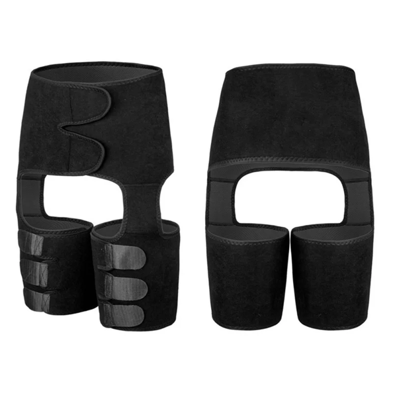

Siamese Waist Belt Slimming Thigh Trimmers Warmer Slender Shaping Legs Shaper Belt Sweat Shapewear Fat Burning Compress Belt 1