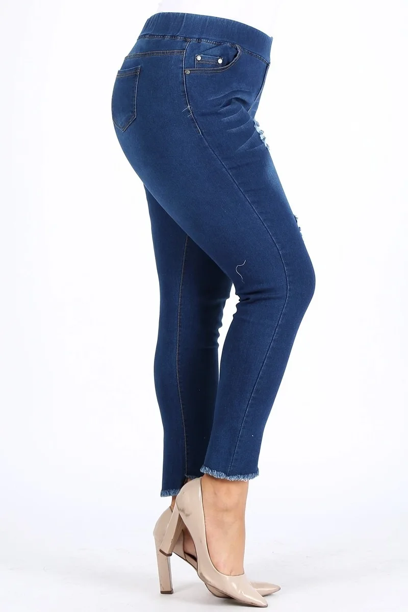 

Women skinny middle waist jeans pants pencil pants streetwear custom logo print on product and package from 1pc dropship