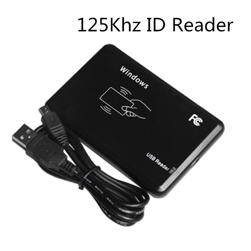 

RFID Reader USB Port EM4100 TK4100 125khz ID Contactless Sensitivity Smart Card Support Window System/Linux
