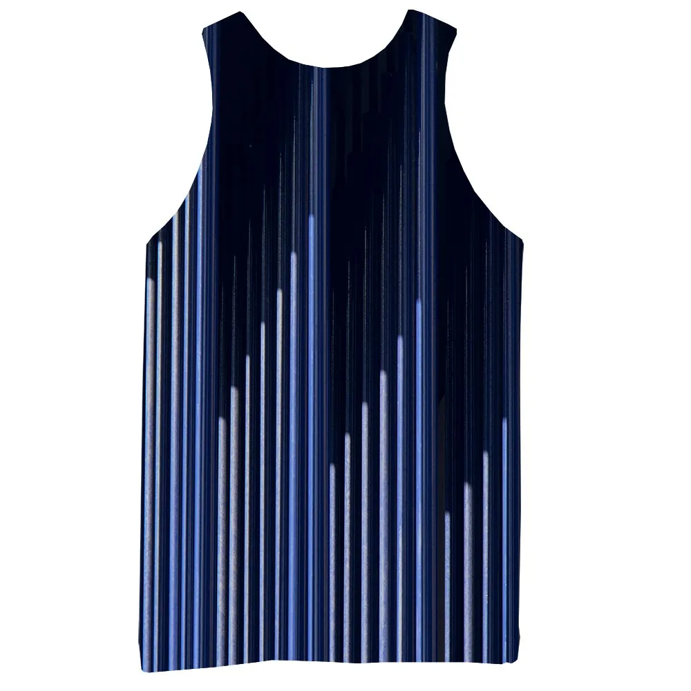 

Men's Graphic Tank Top 3D Print Sleeveless Pattern Top Texture Tees