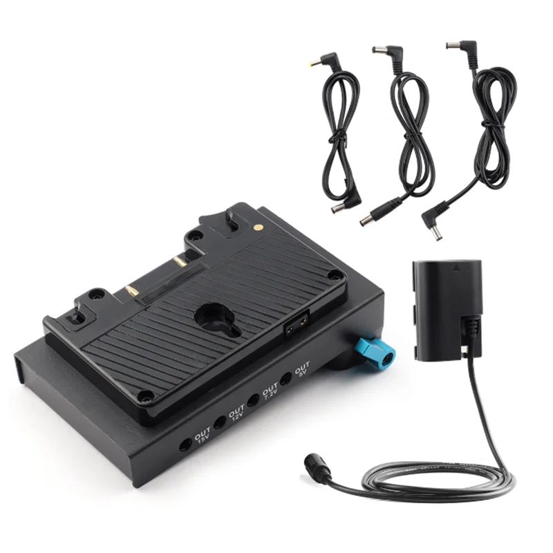 Антон Бауэр Золотое крепление Электропитание станция с NP FZ100 манекен батарея для