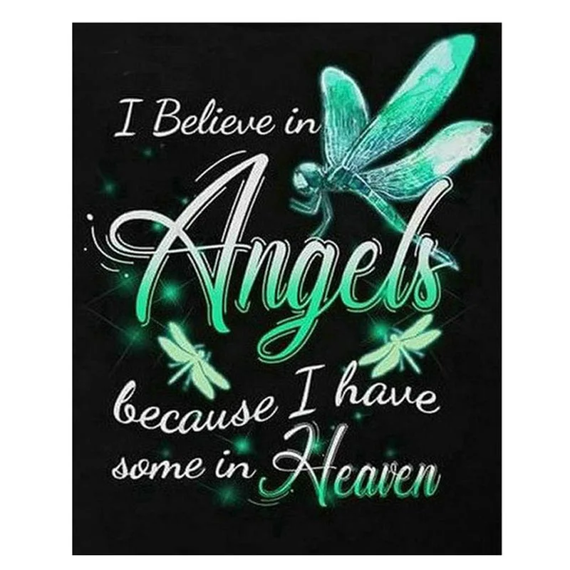 

dragonfly angel diamond embroidery full display diamond painting letter square/round drill crystal diamond mosaic pattern puzzle