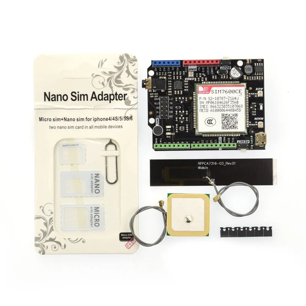 Плата расширения для Arduino 4G Netcom LTE TEL0124|Детали и аксессуары приборов| |