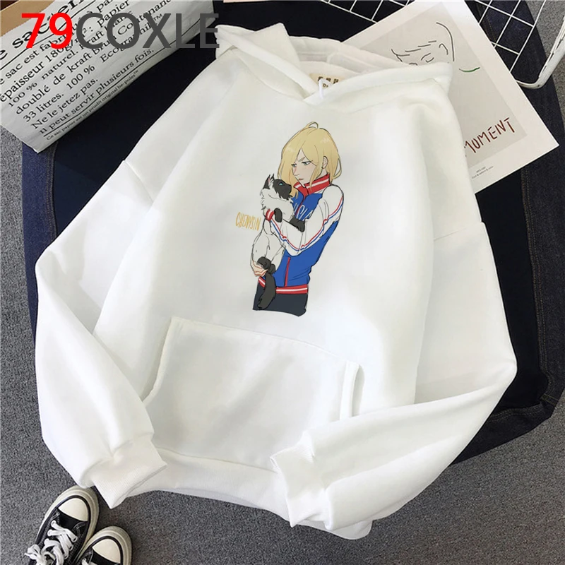 

Yuri on Ice толстовки женские графические аниме harajuku женские пуловеры одежда гранж