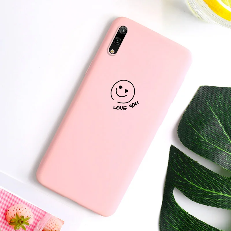 Чехол ярких цветов для Huawei Y7 Pro 2019 силиконовый чехол чехлы Enjoy 9 Enjoy9 чехол-бампер |