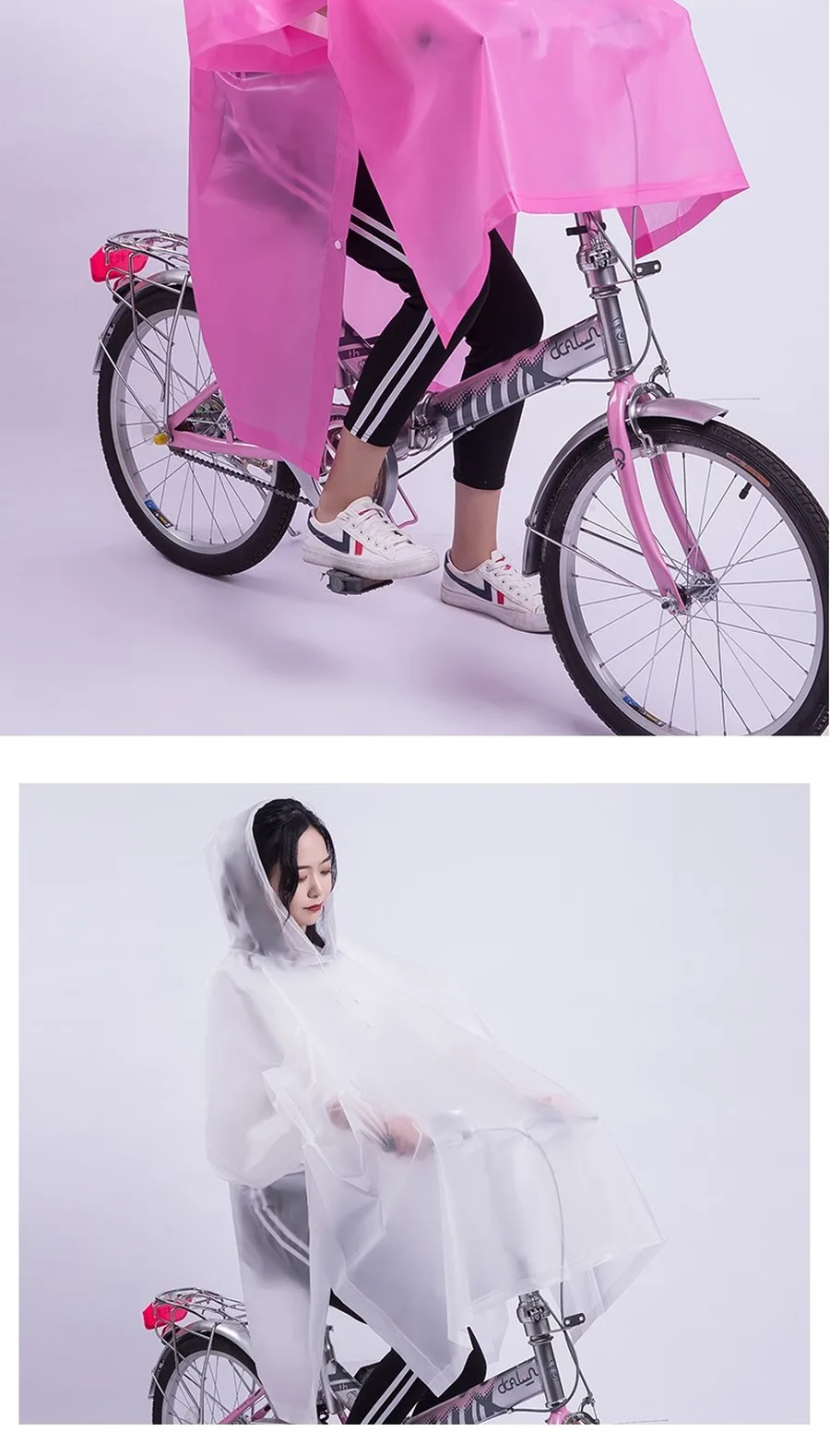 Пластиковый Комбинезон прозрачный дождевик унисекс для взрослых Стильные плащи