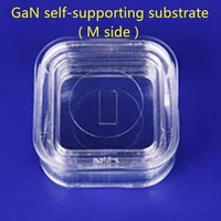 non polar semi polar gan self supporting substrate m side
