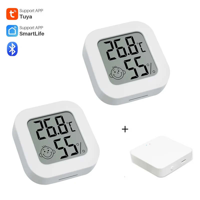 

Мини-термометр Tuya с поддержкой Bluetooth и ЖК-дисплеем