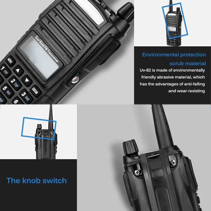 Рация профессиональная дальность 50 км 5 Вт двусторонняя радиостанция