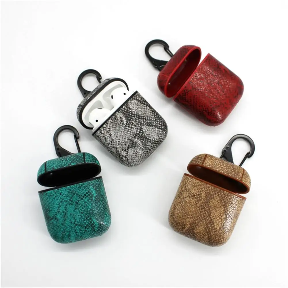 Earbuds Bag Bluetooth Headset Cover Protection Case Business Wireless Earphone Leather Box | Электроника