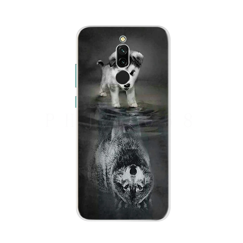 phone cases for xiaomi Ốp Lưng Dẻo Silicone Xiaomi Redmi 8 6.22 ''Mềm Mỏng Fundas Dễ Thương Sơn Ốp Lưng Cho Xiaomi Redmi 8 ốp Điện Thoại Redmi8 Túi xiaomi leather case card