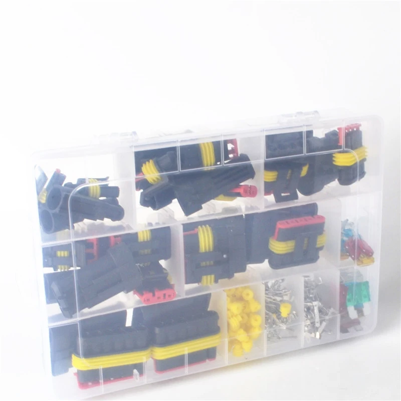 216 шт./компл. 1-6 Pin Автомобильный мотоцикл Водонепроницаемый Электрический провод