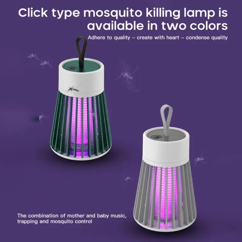 

Luring Purple Light Mosquito Killer Lamp USB Night Light LED Insect Trap Radiationless Mosquito Repellent For Indoor Outdoor