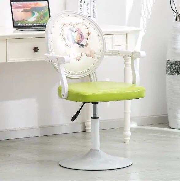 Барные стулья в европейском стиле вращающиеся подъемные спинки для маникюра