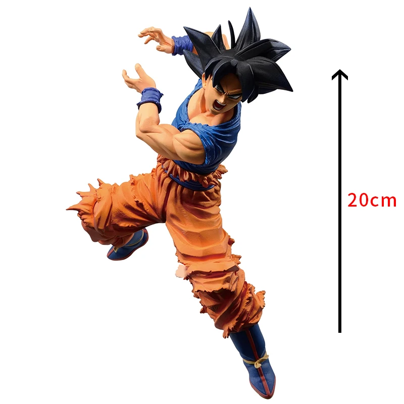 Оригинальный Banpresto Overseas SSJ Rose Goku Blue Vegeta SSJ4 Gogeta Vegetto фигурка фигурки модель куклы