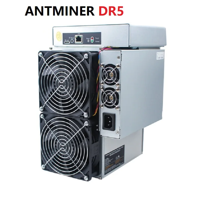 

Antminer DR5 34TH/S 1800W Bitmain Asic Miner For Mining Bitmain Mining DR5 Blake256R14 Algorithm For DCR