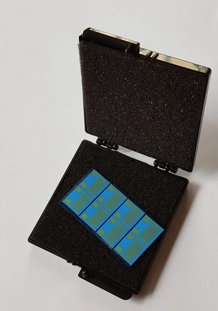 100um interdigital gold electrode thin film circuit IDE capacitor array gas humidity biosensor chip | Air Conditioner Parts