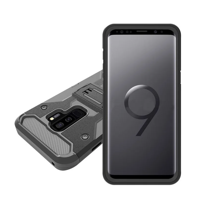 Бронированный чехол для samsung J2 J3 J5 J7 Galaxy A7 A8 плюс 2018 S8 S9 S10 Plus Note 9 360 Поворот Задний