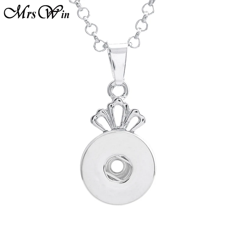 Хит продаж ювелирное изделие с классическим кристаллом 18 мм подвеска кнопками