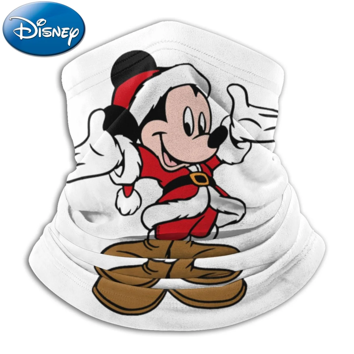 

Disney Cartoon Cotton Face Mask Winter Plus Velvet Warm Scarf Outdoor Sports Bib Scarf Suitable For Men Women Christmas Print