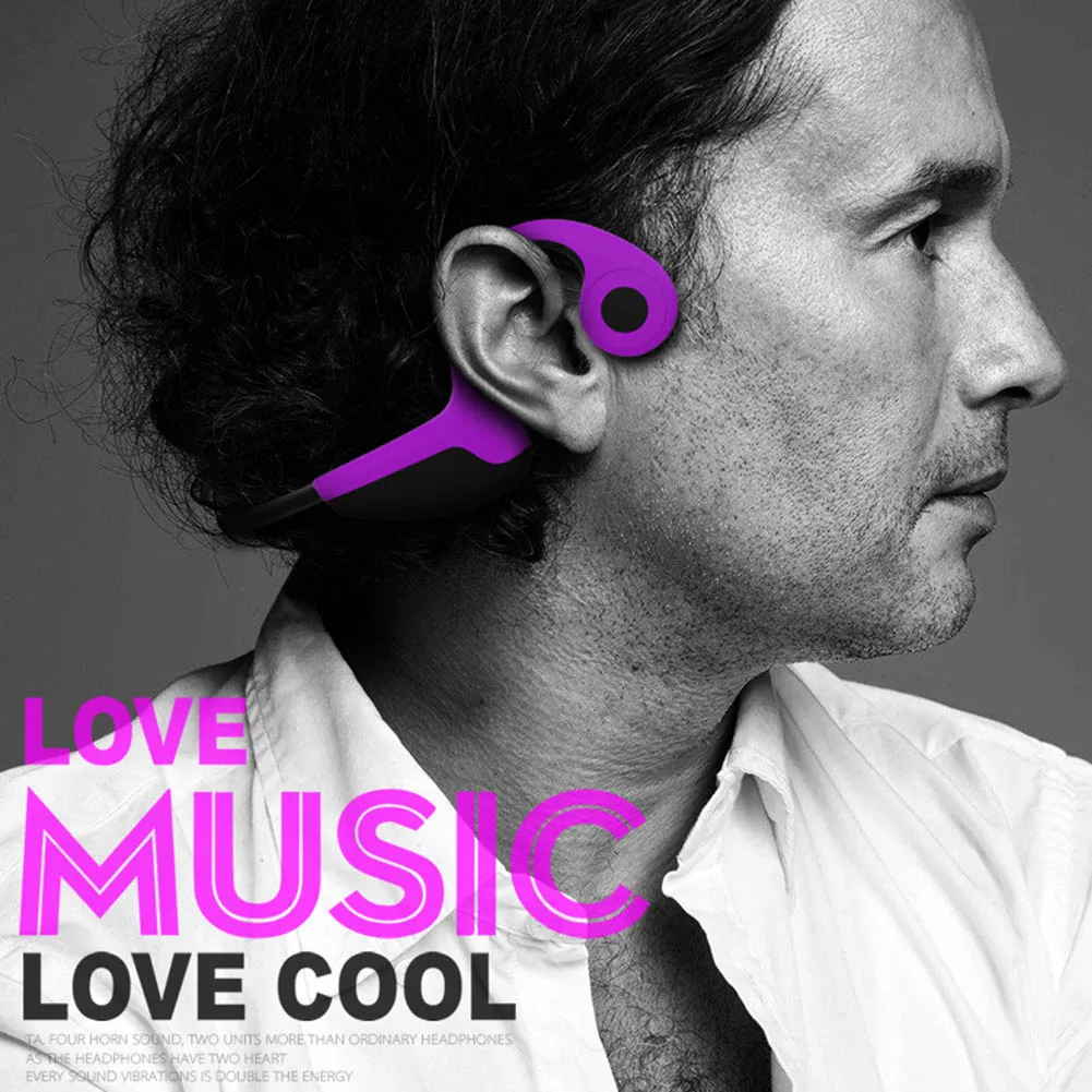 Беспроводные наушники Bluetooth 5 0 костной проводимости уличная спортивная