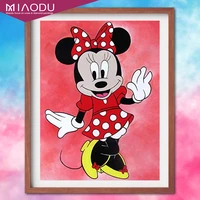 disney 5d diamond painting round drill diamond embroidery animals mickey minnie mouse pictures of rhinestones mosaic home decor