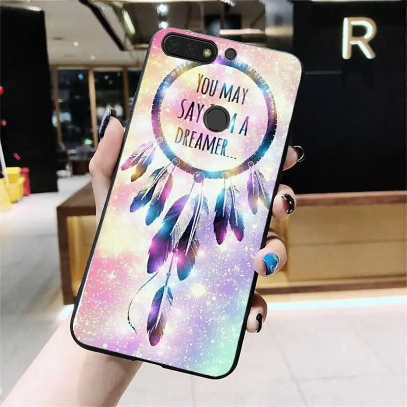 

Dream Catcher Watercolor Phone Case For Huawei Honor 7C 7A 8X 9X 8A 10i 20lite 10 10lite 20S 20 8C 7X 8S 7S 9A 10X lite