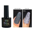 Яркий полуперманентный Гибридный лаки для ногтей, 9 цветов, блестящий Гель-лак для ногтей сломанных бриллиантов