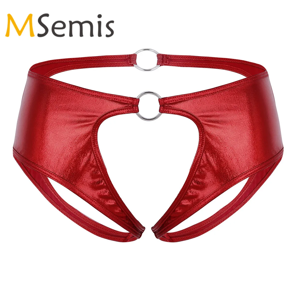 Женское нижнее белье без выреза кожаные трусики джоки с низкой посадкой открытой