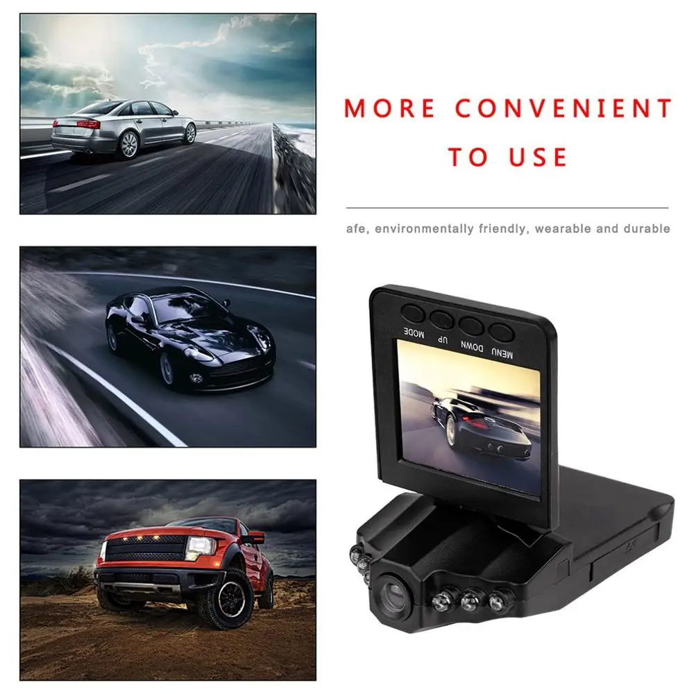 

Aircraft head driving recorder infrared wide angle 6 lights Driving recorder Waterproof Rear View Camera