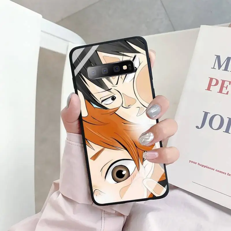 

Haikyuu Hinata attacks Anime Phone Cases For Samsung S6 S7 edge S8 S9 S10 e plus A10 A50 A70 note8 J7 2017