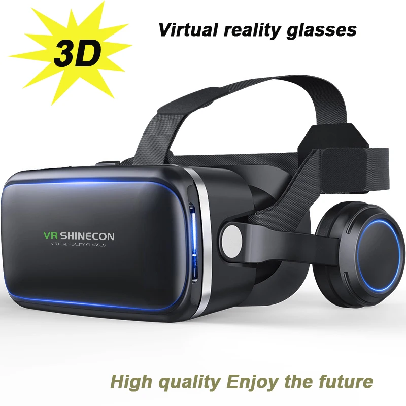 

VR Glasses 10.0 Casque Helmet 3D Glasses Virtual Reality Headset For Smartphone Smart Phone Goggles Video Game Viar Binoculars