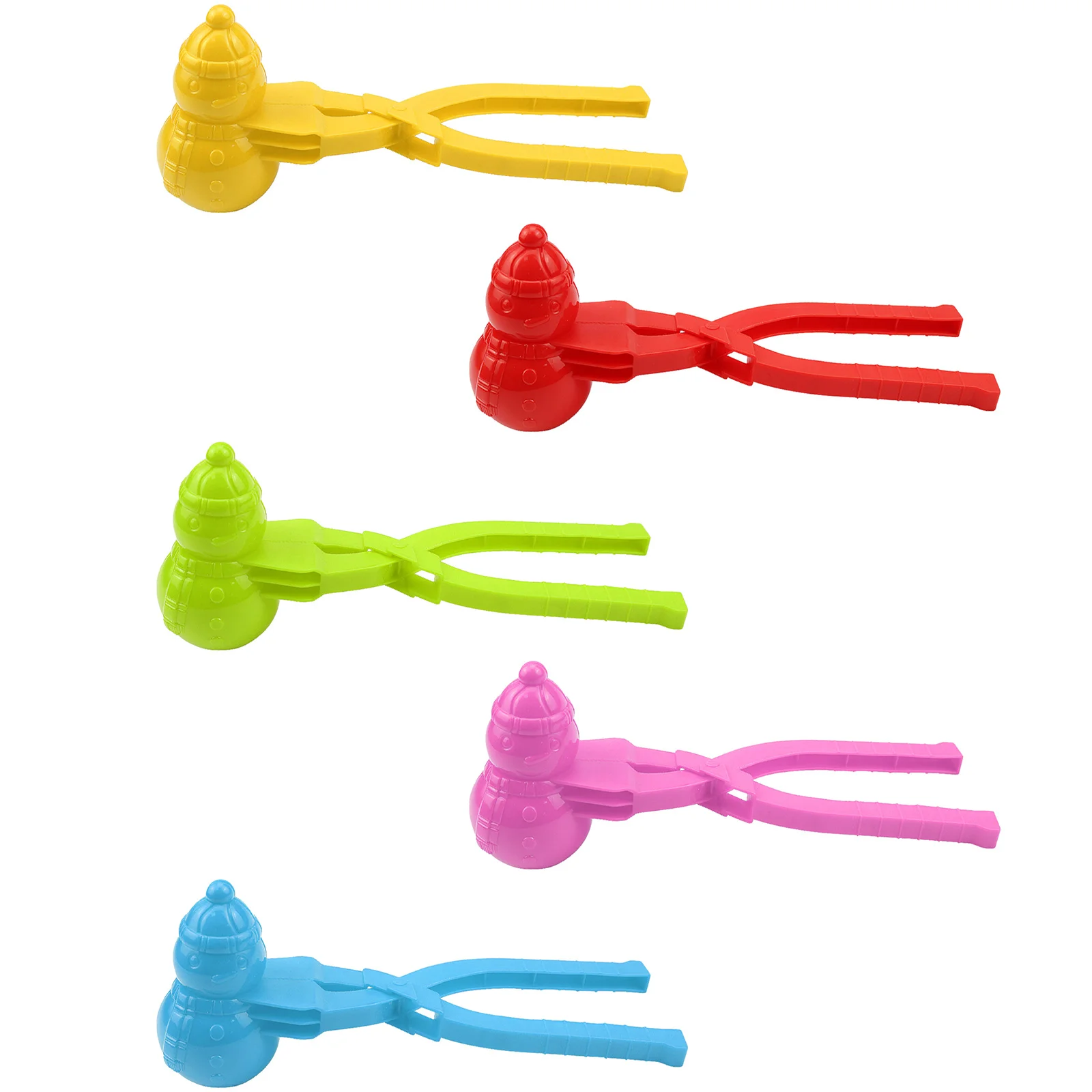 

Инструмент для изготовления снеговика, щипцы для снега в форме снеговика с ручкой, детская зимняя игрушка для снега, пластмассовый Зимний с...