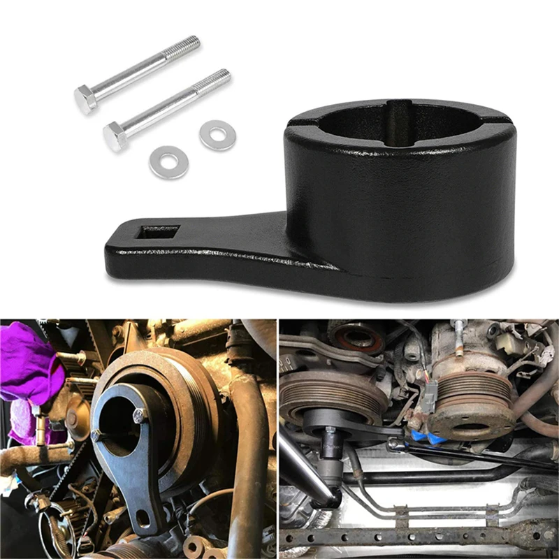 

5pcs Harmonic Damper Pulley Holding Crankshaft Crank Holder Tool Set For Lexus & Toyota Car Repair Tool