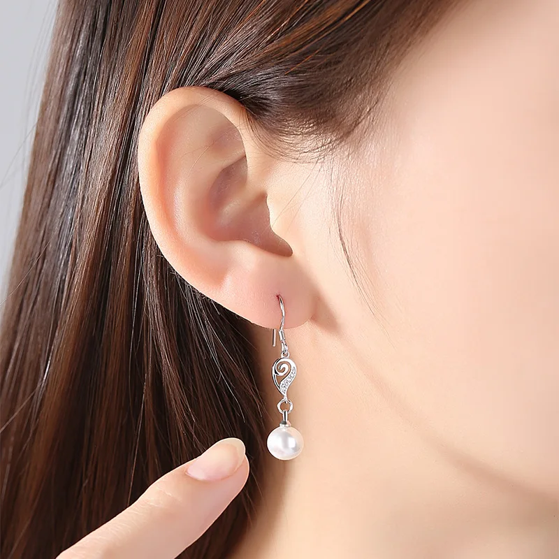 925 серебро Нефритовая серьга натуральный зеленый халцедон Агат модные