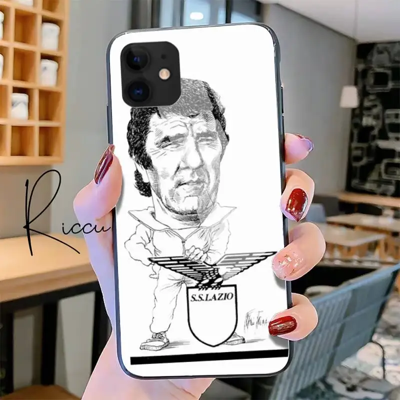 

Italy Paolo Rossis Phone Case Tempered Glass For iPhone 11 Pro XR XS MAX 8 X 7 6S 6 Plus SE 2020 12 Pro Max Mini case