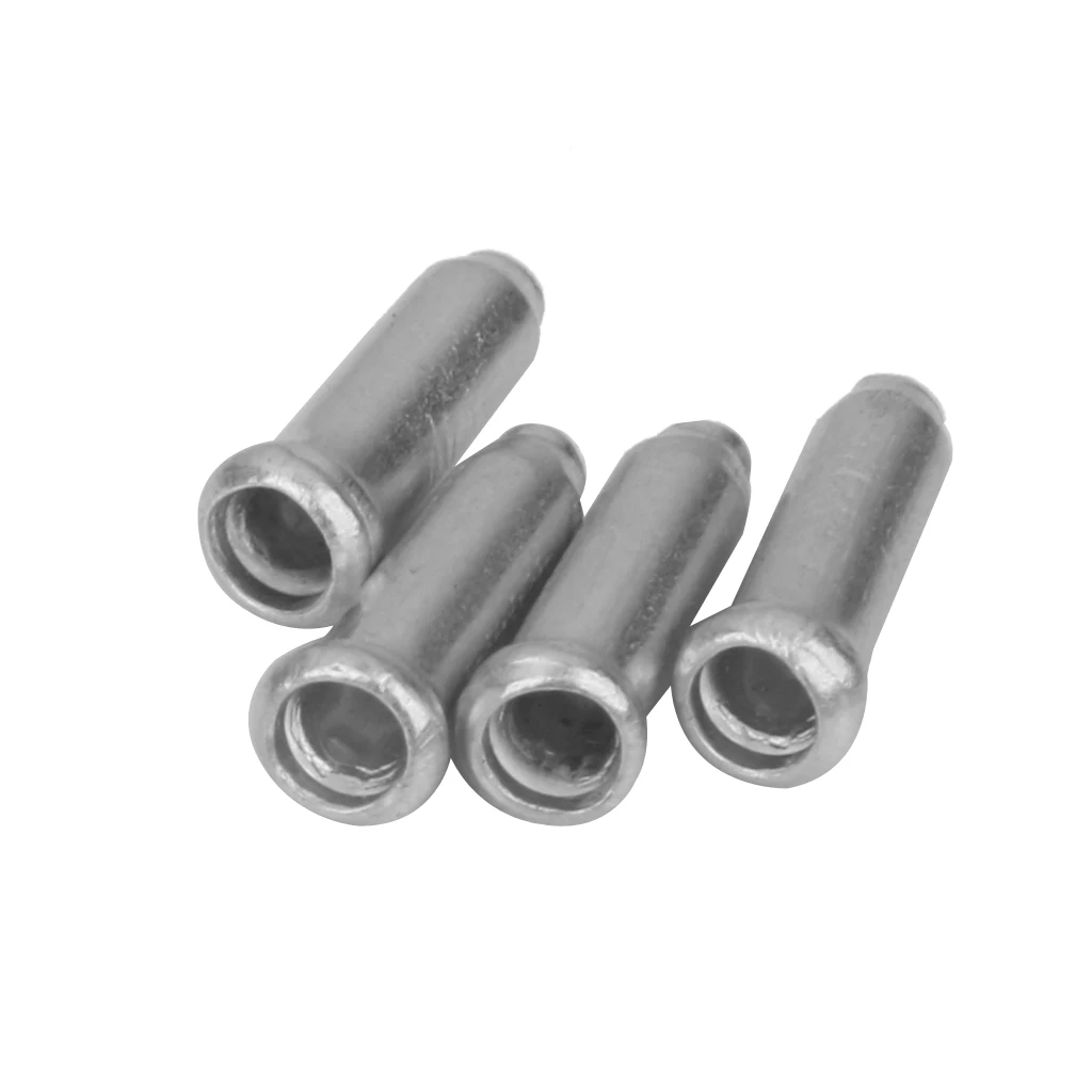 

200 Pack Bicycle Shifter Brake Cable Tips Caps End Crimp Replacement - Universal for MTB Mountain Bike