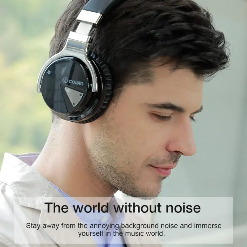 

Original Cowin E7[Upgraded] ANC bluetooth Headphone wireless bluetooth headset Earphone Active Noise Cancelling headphones