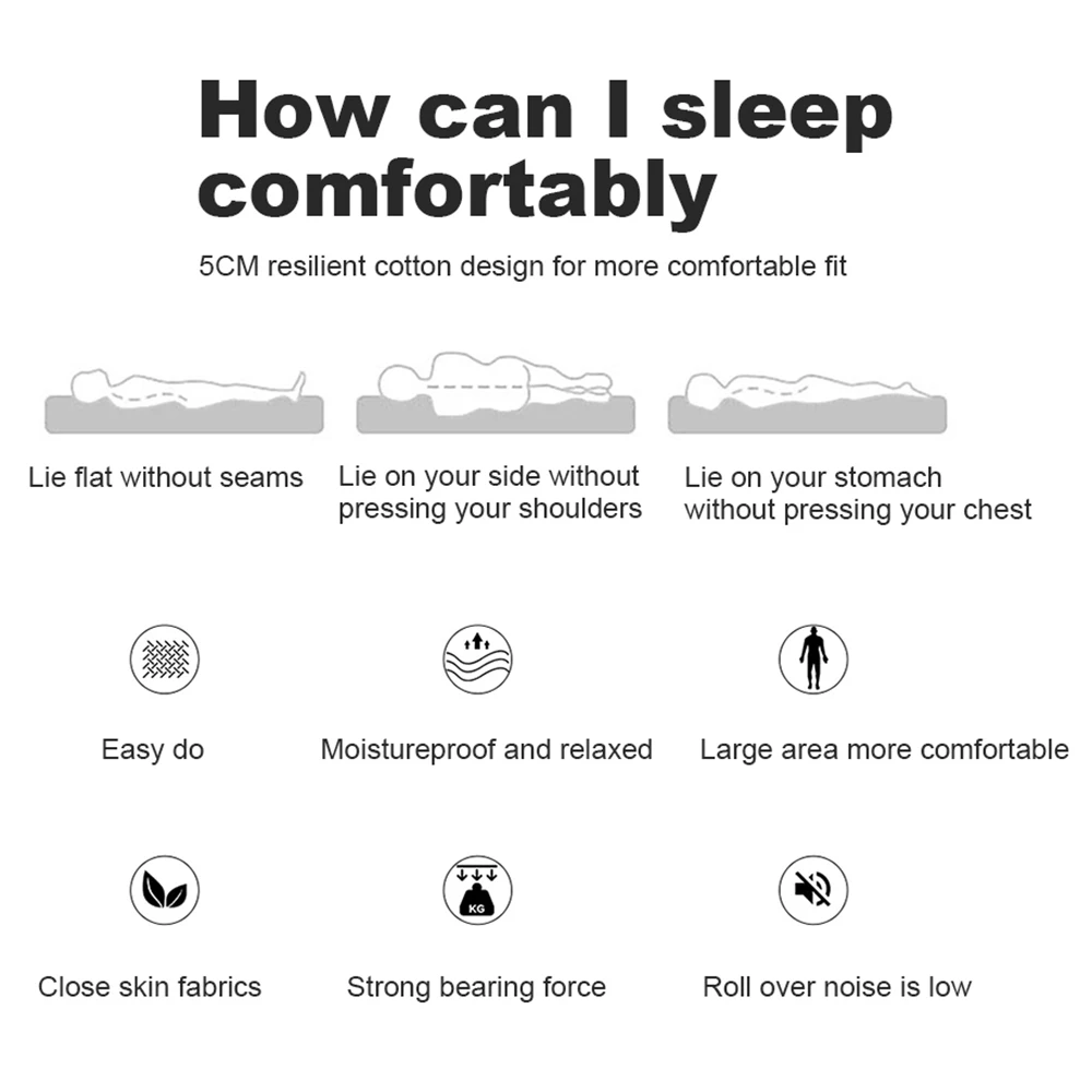 

Car Portable Inflatable Air Mattress Back Seat Travel Camping Sleep Bed Accessories For Camping Trips Universal Auto SUV