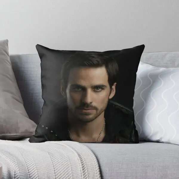 

Colin ODonoghue as Captain Hook Soft Throw Pillow Cover Print Pillow Case Waist Cushion Cover Pillows NOT Included